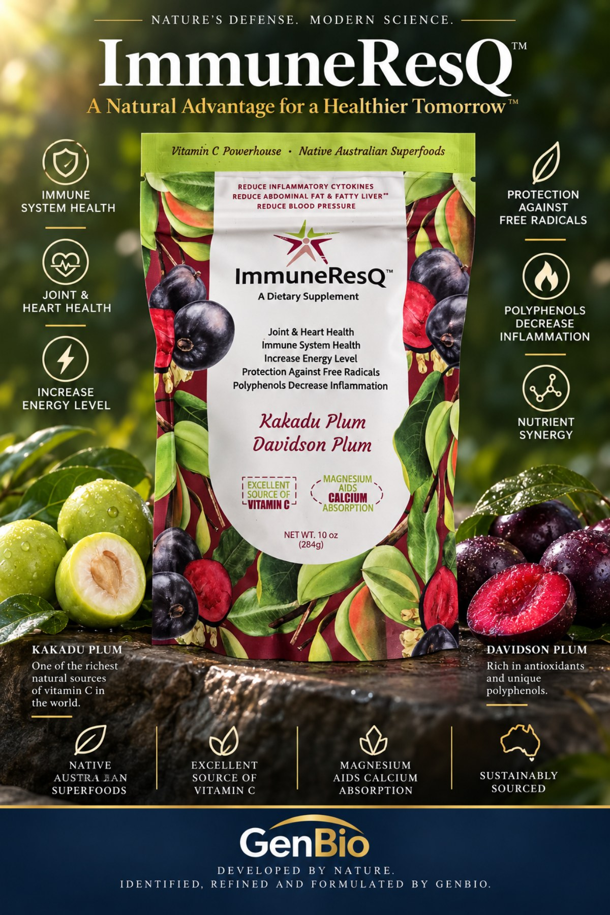 ImmuneResQ product advertisement artwork